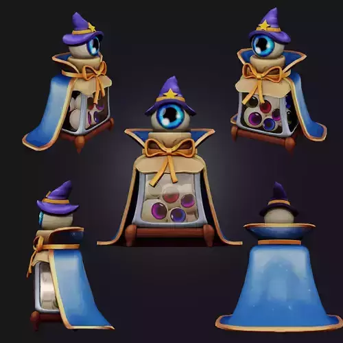 Stylised prop Pen Mystery box