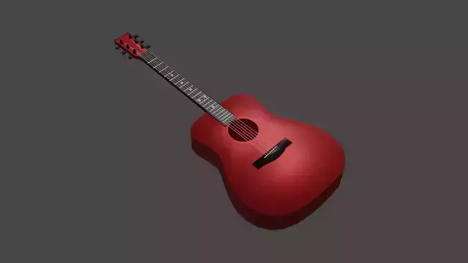 Guitar Free 3D model