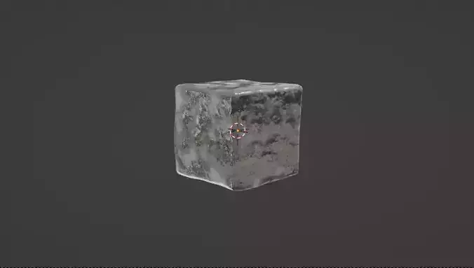 Ice cube Free 3D model