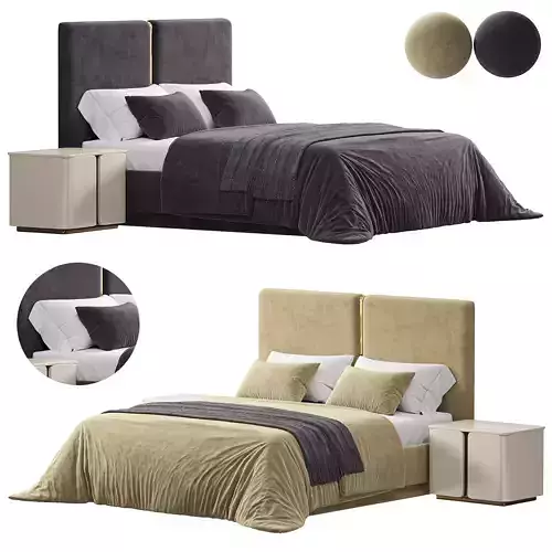  Quarto I Zenit Bed By Pachecos 3D model