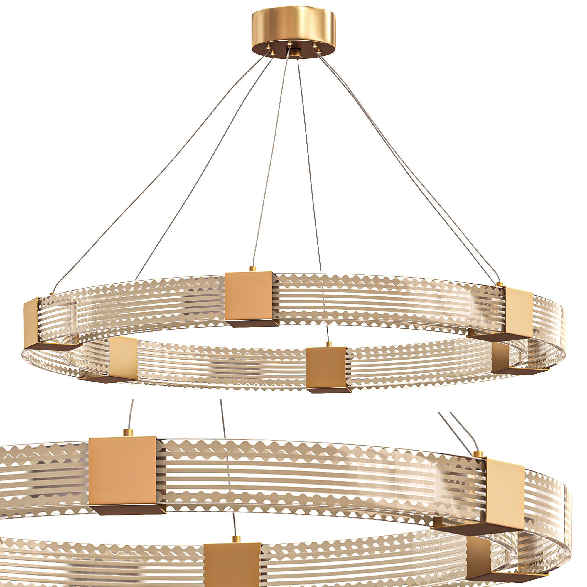 Lorenzo Chandelier by Noho Home 3D model_1