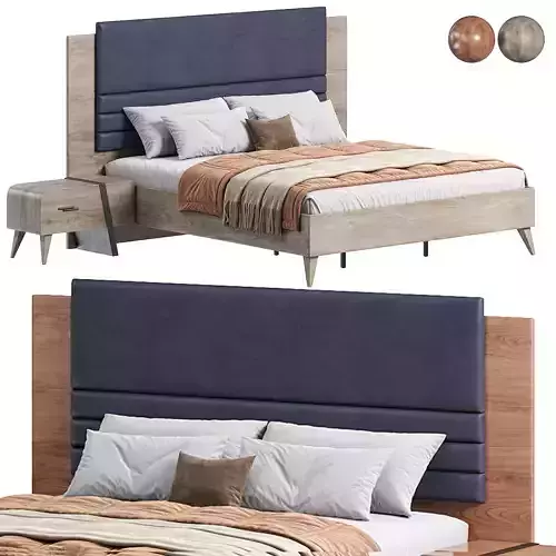 Navara Bed by Akyuz Furniture