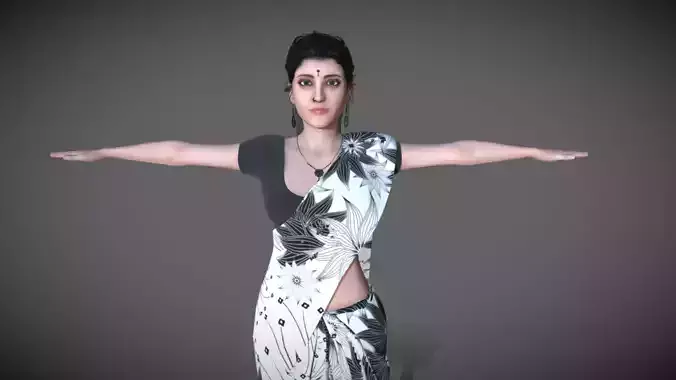 Indian Girl AASHNI AX08OM Indian Female