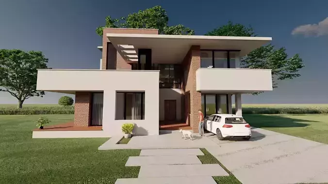 3d model of residence