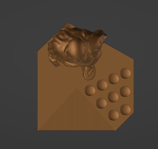 Statue of Unity or sardar patel Low-poly 3D model_7