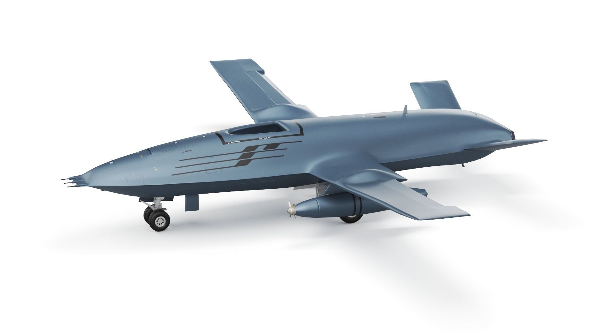 Boeing MQ25 Stingray Aerial Refueling Drone US 2 3D model_31