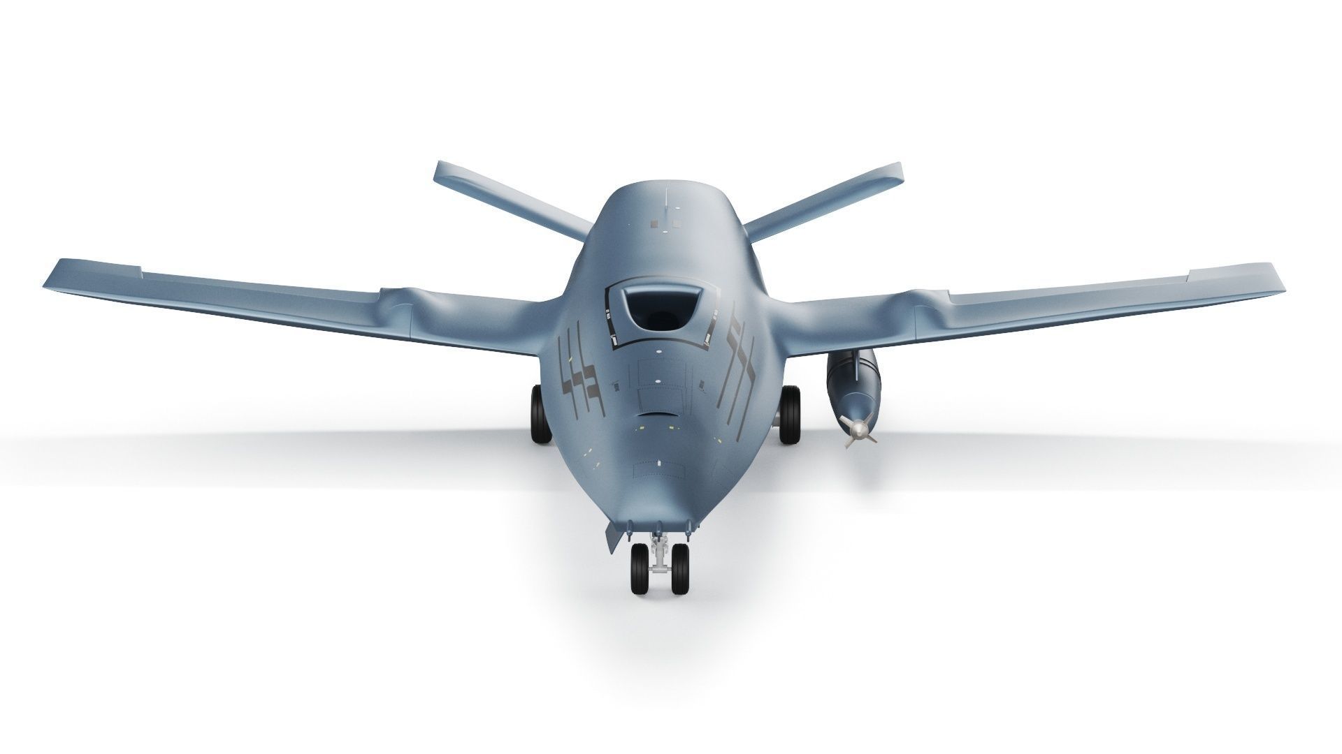 Boeing MQ25 Stingray Aerial Refueling Drone US 2 3D model_18