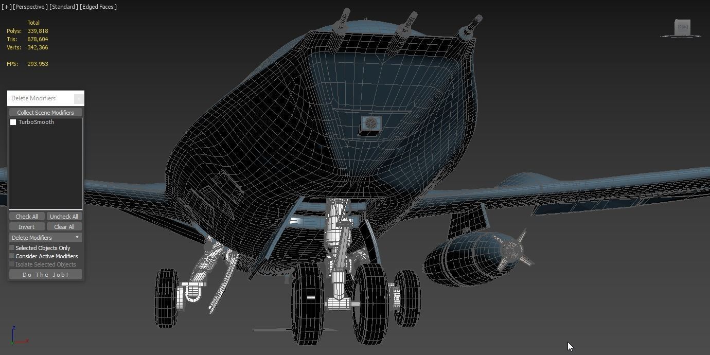 Boeing MQ25 Stingray Aerial Refueling Drone US 2 3D model_5