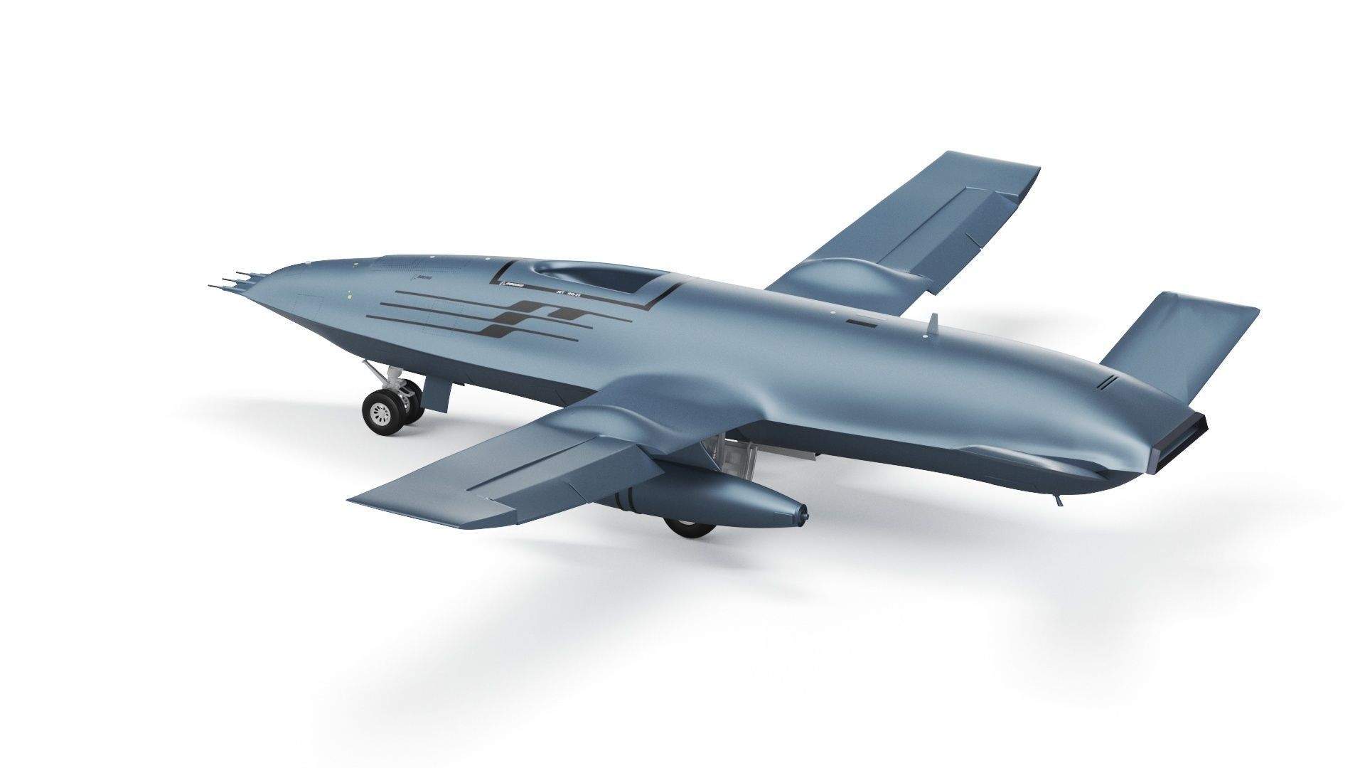 Boeing MQ25 Stingray Aerial Refueling Drone US 2 3D model_29