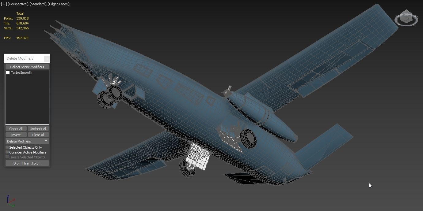 Boeing MQ25 Stingray Aerial Refueling Drone US 2 3D model_4