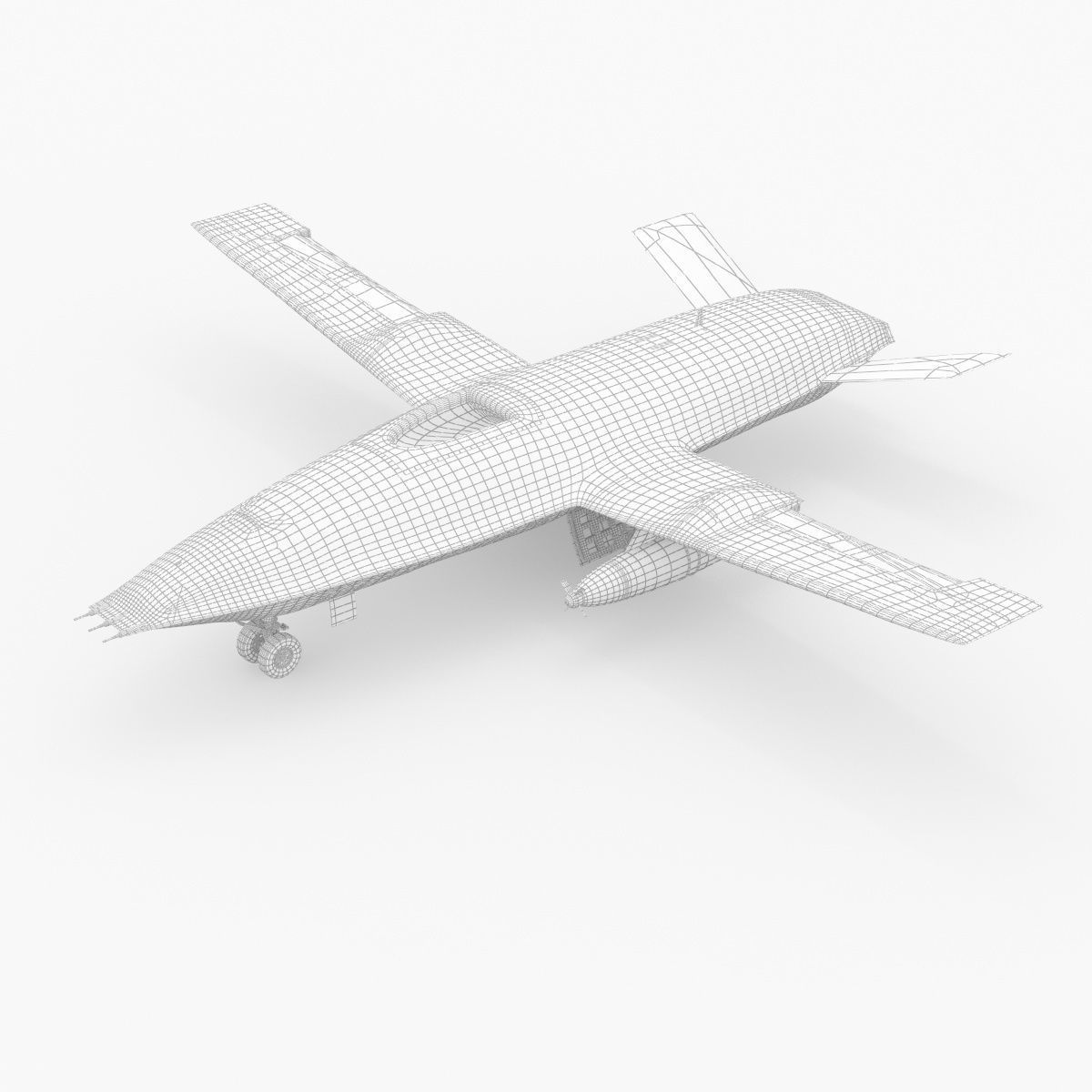 Boeing MQ25 Stingray Aerial Refueling Drone US 2 3D model_39