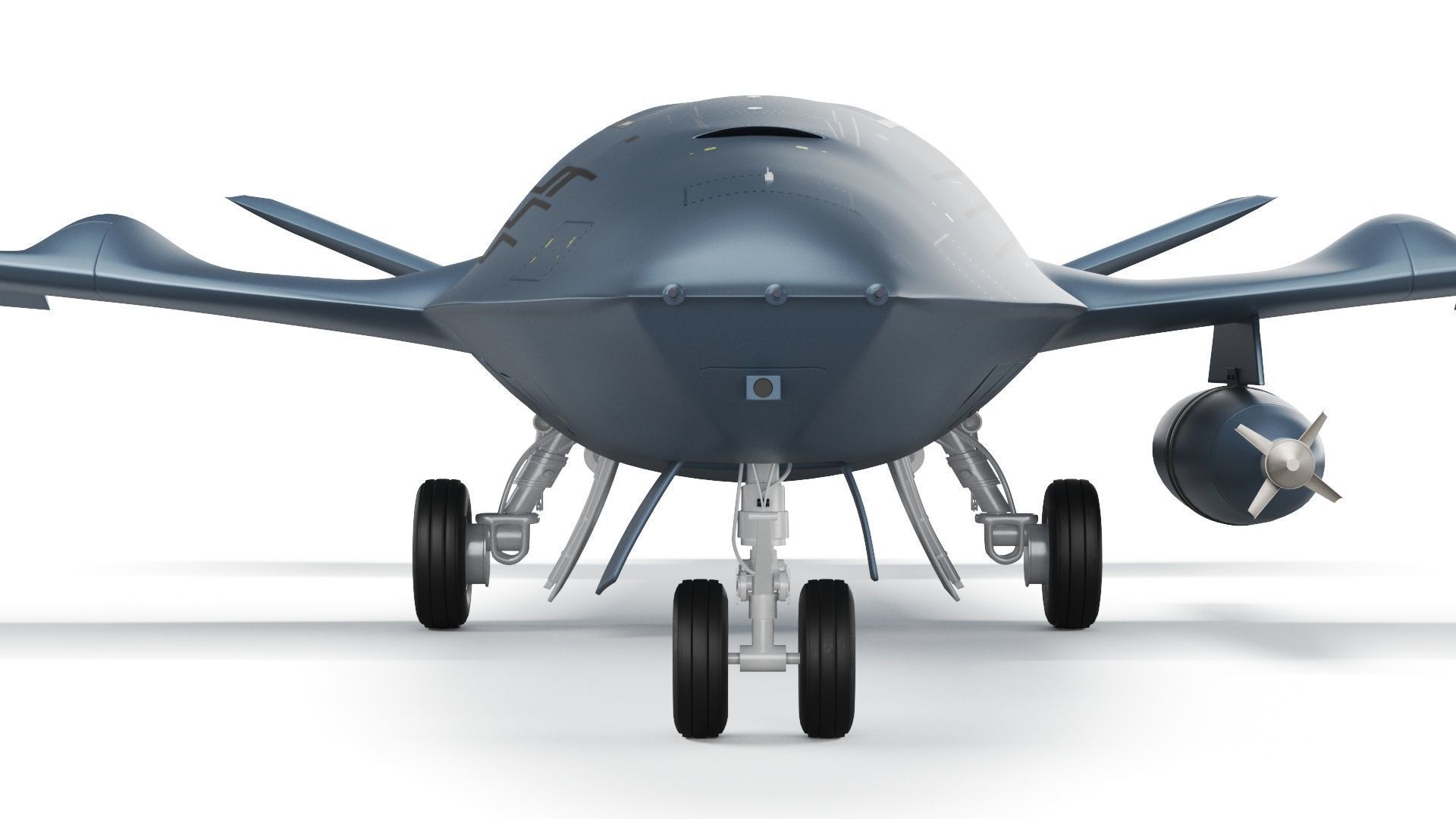 Boeing MQ25 Stingray Aerial Refueling Drone US 2 3D model_1