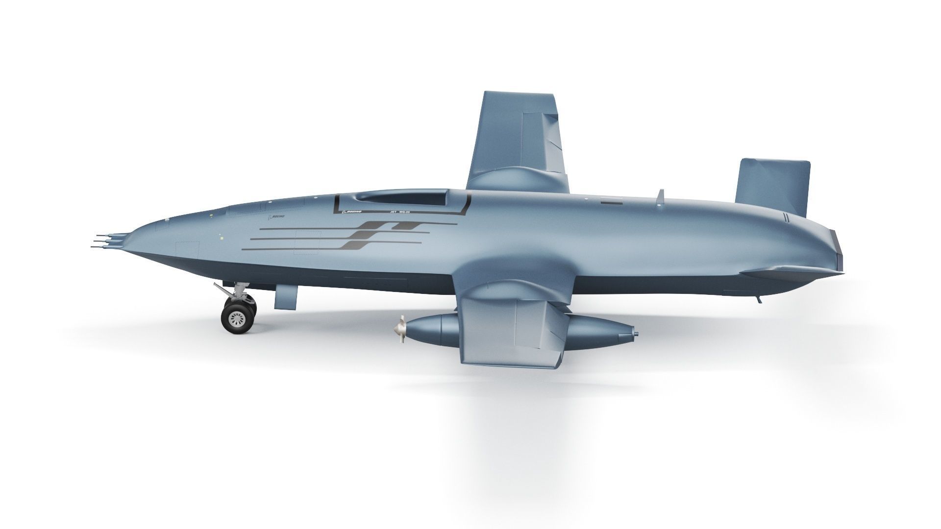 Boeing MQ25 Stingray Aerial Refueling Drone US 2 3D model_30