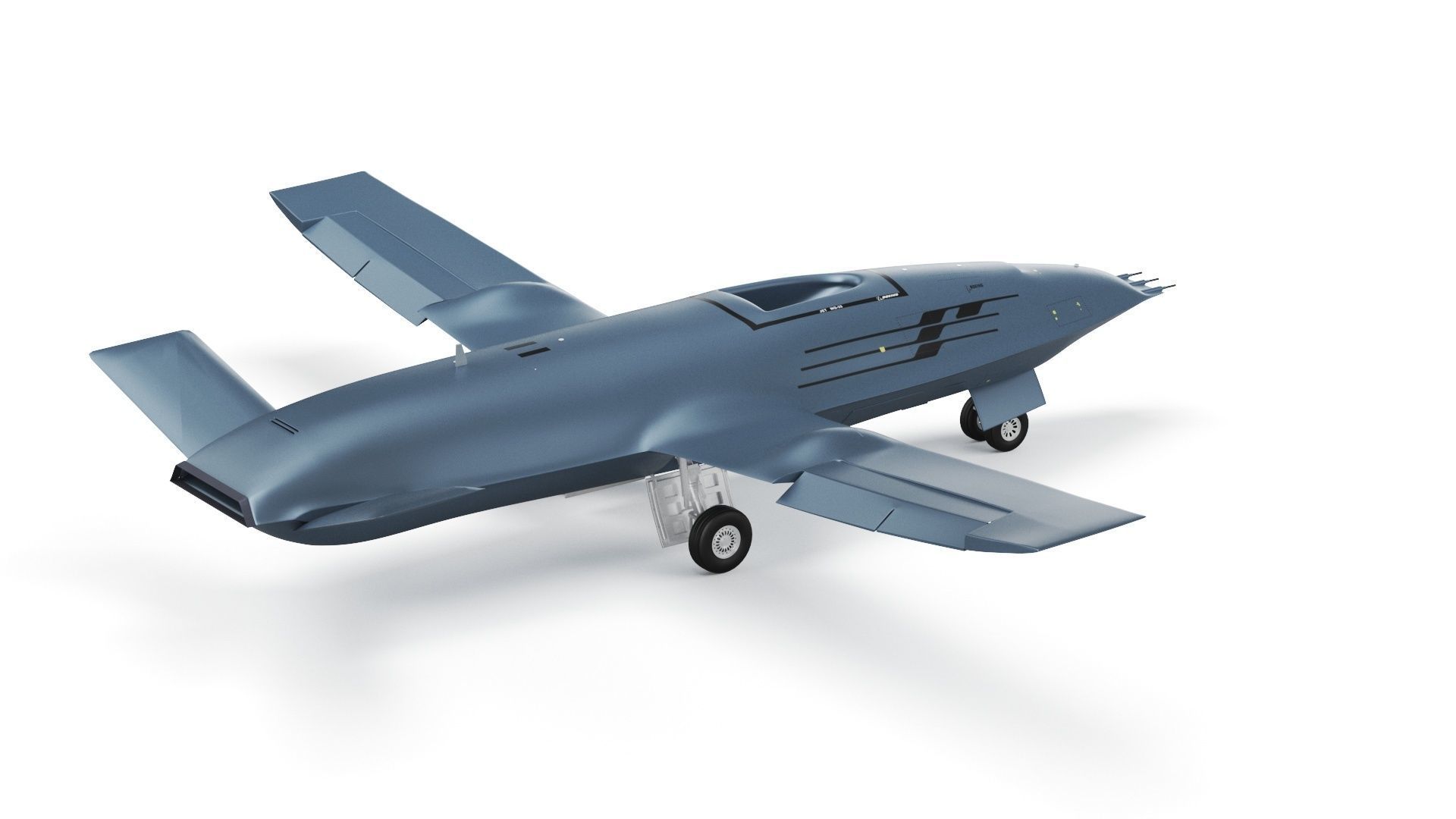 Boeing MQ25 Stingray Aerial Refueling Drone US 2 3D model_25