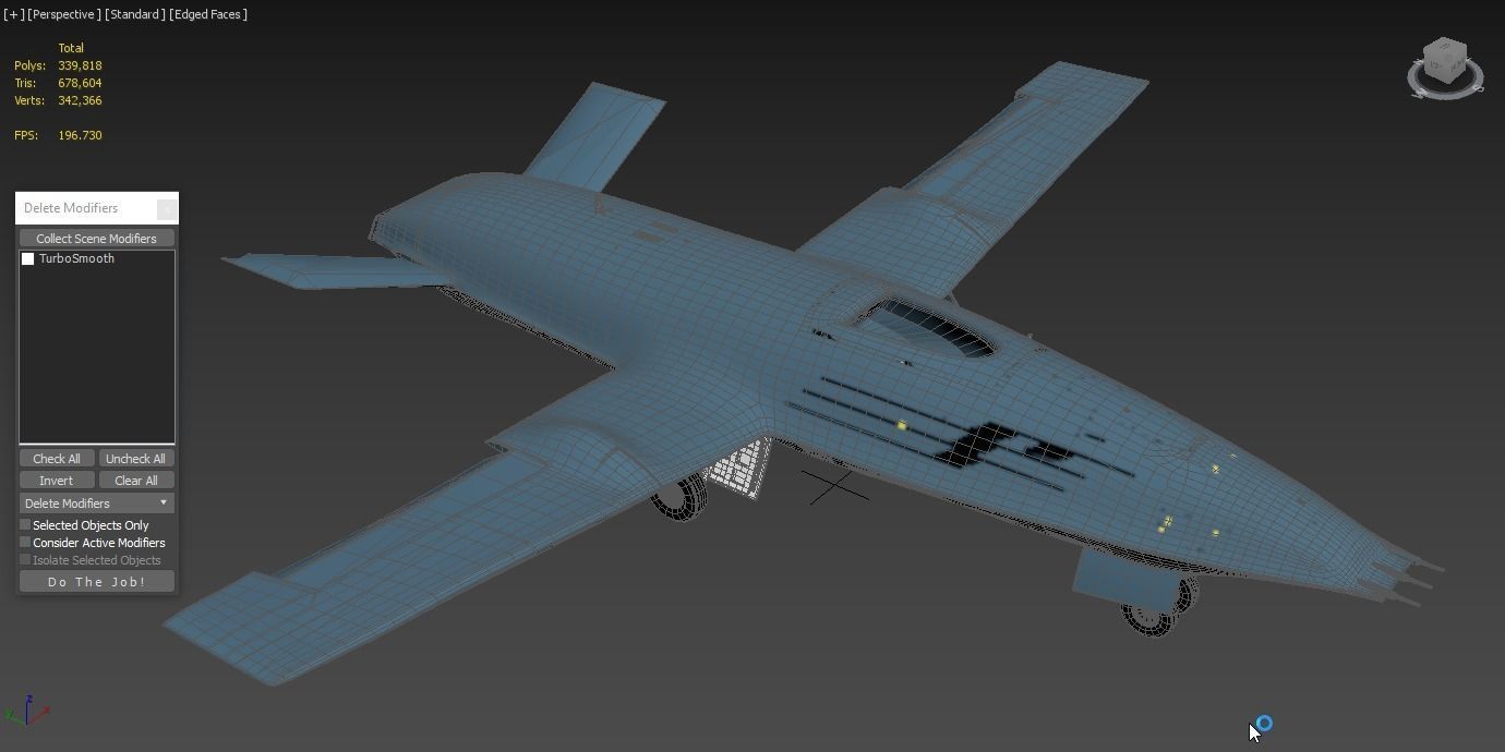 Boeing MQ25 Stingray Aerial Refueling Drone US 2 3D model_3