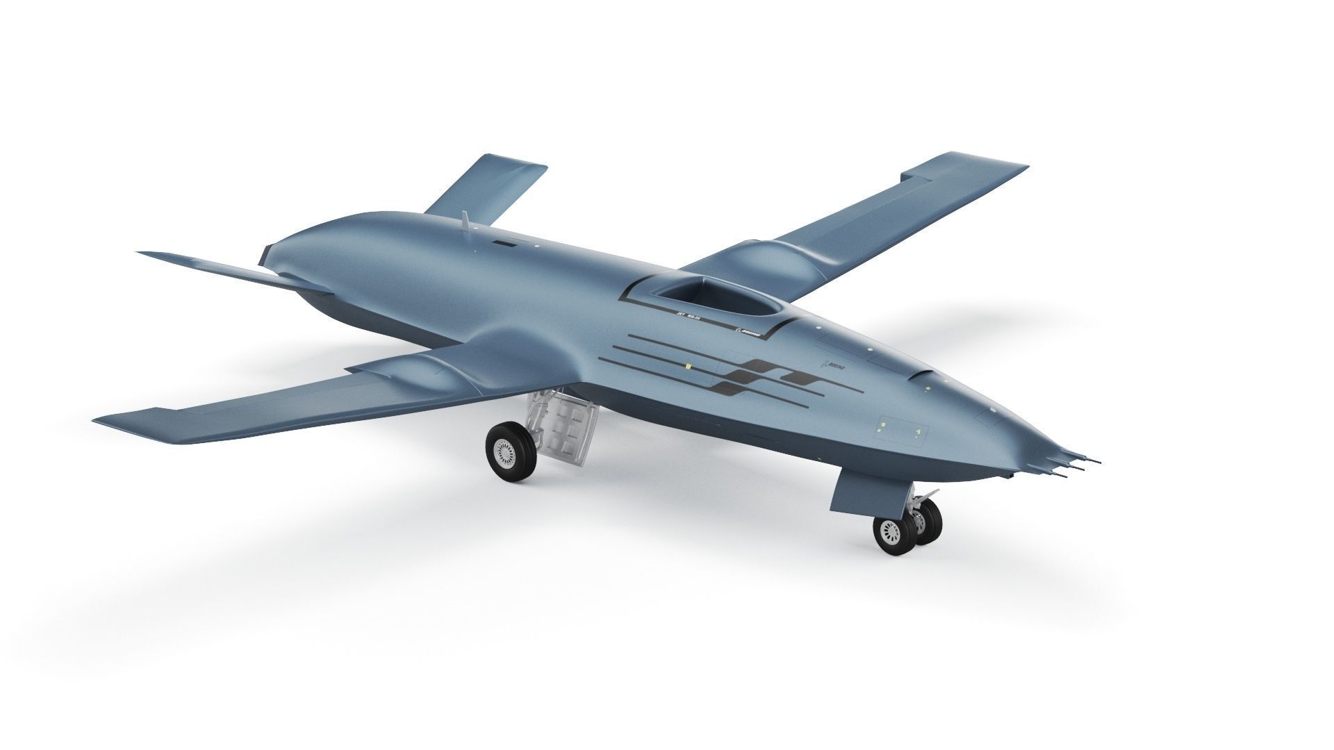 Boeing MQ25 Stingray Aerial Refueling Drone US 2 3D model_22