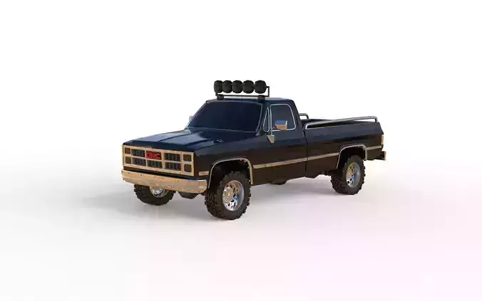 GMC Sierra 1500 1985 TRUCK 3D print model