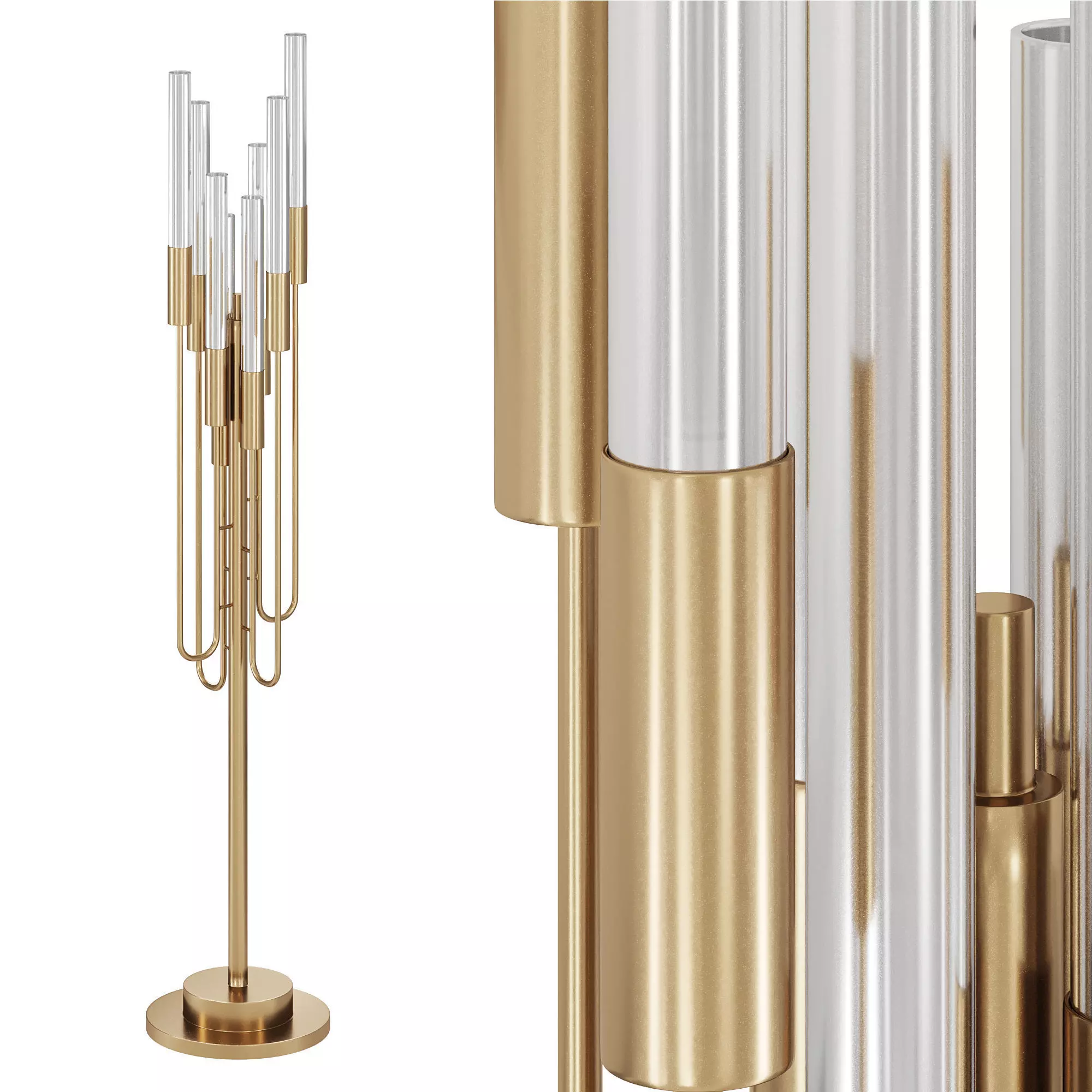 gala floor lamp by luxdeco 3D model_0