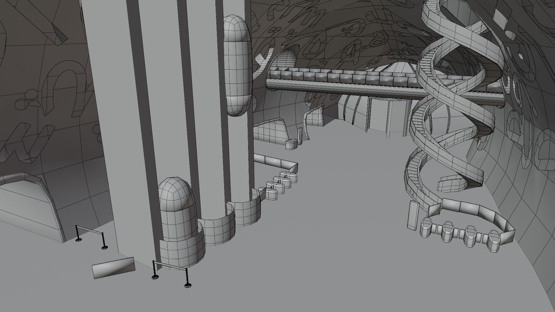 Dubai museum 2020 expo 3D model_8