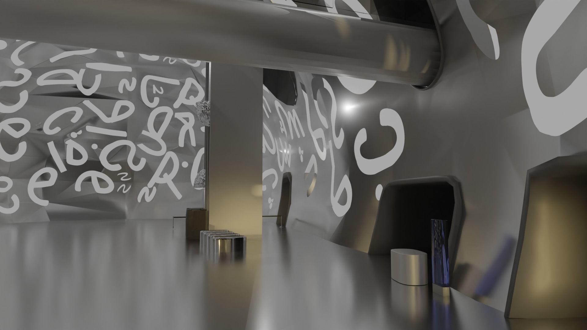Dubai museum 2020 expo 3D model_7