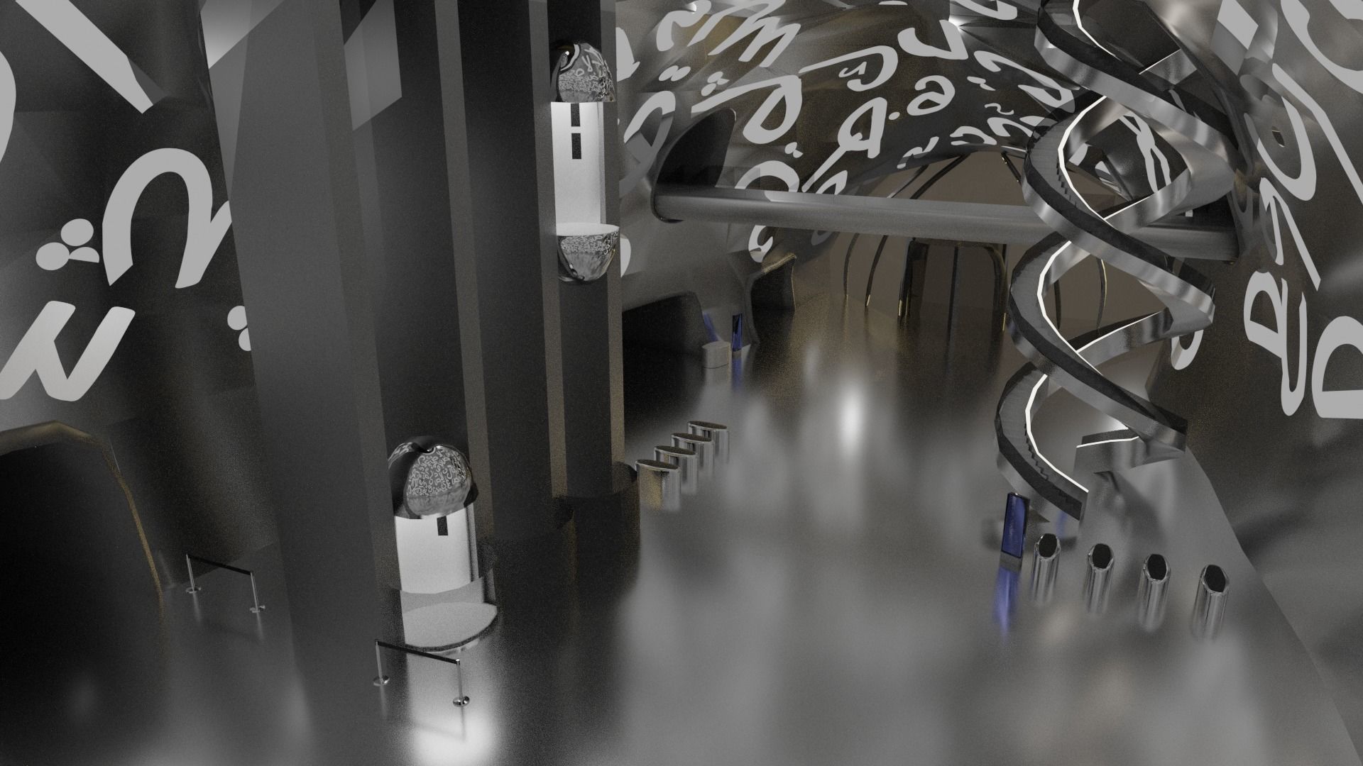 Dubai museum 2020 expo 3D model_9