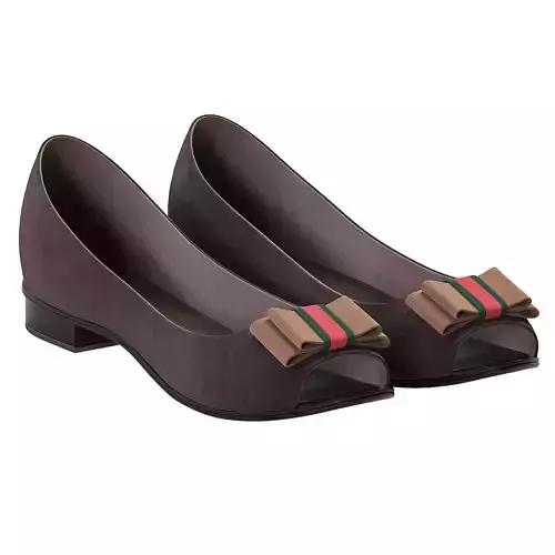  Women shoes 02 3D model