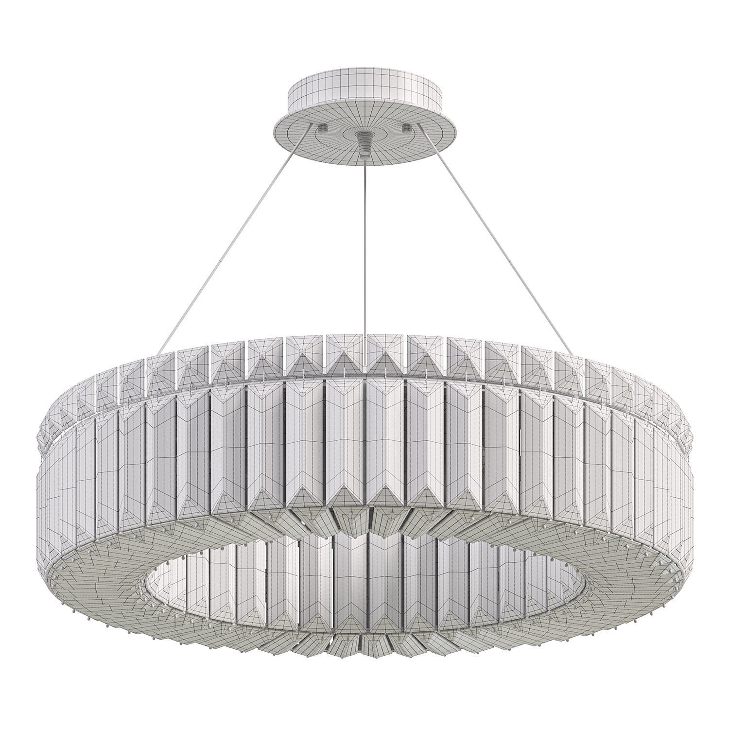 Rondelle Pendant By Allegri 3D model_2