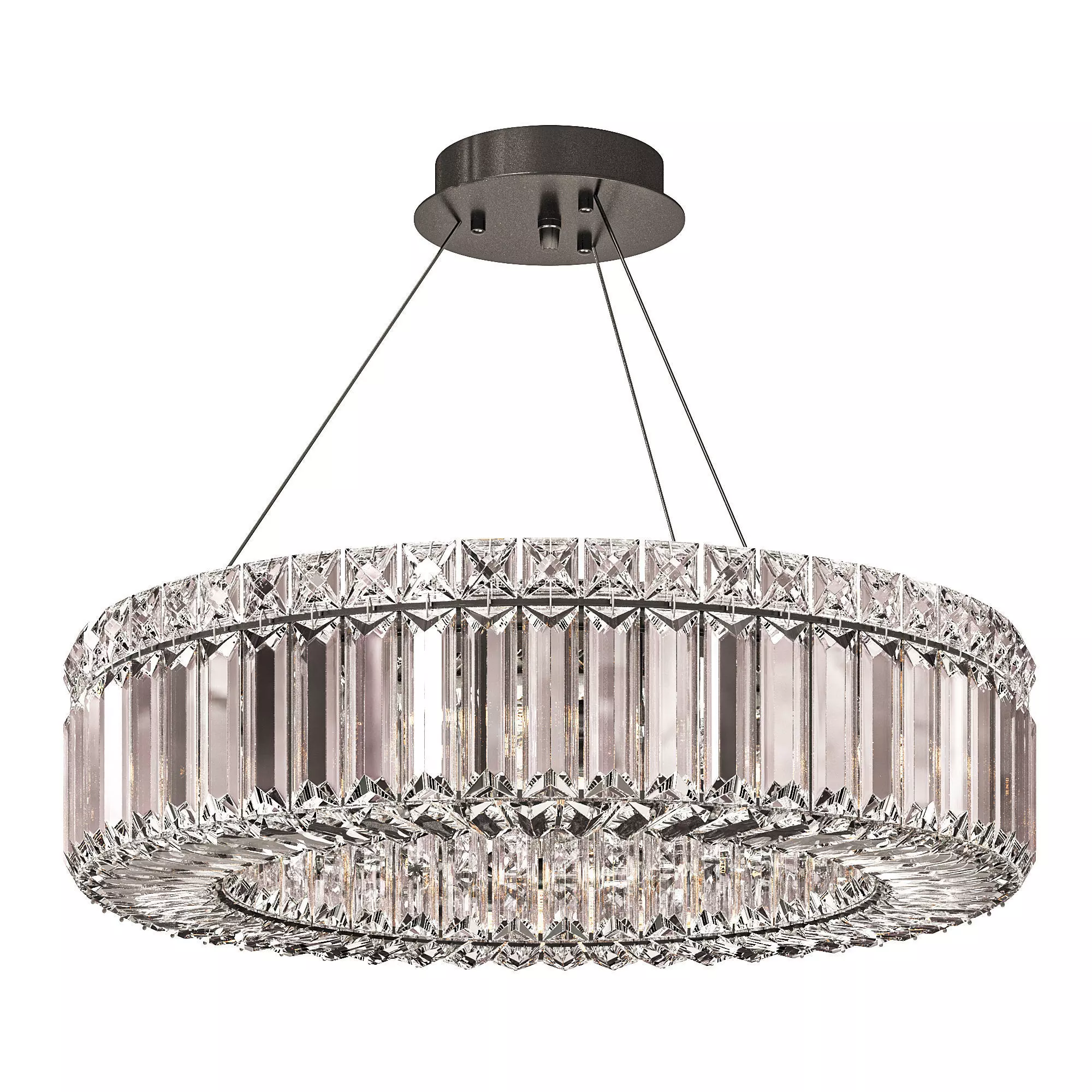 Rondelle Pendant By Allegri 3D model_0