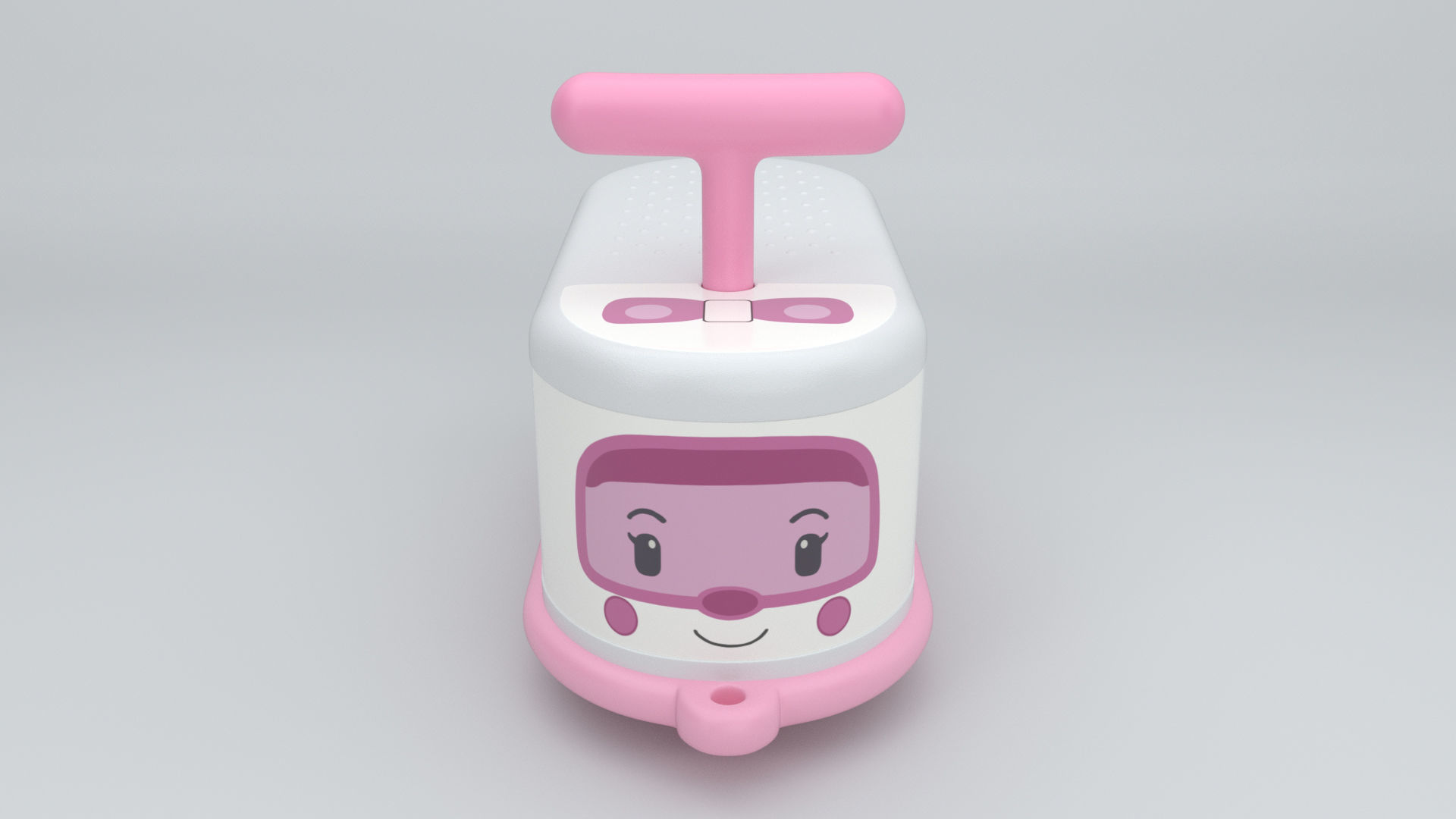 Ambulance Toy Push Car 3D model_6