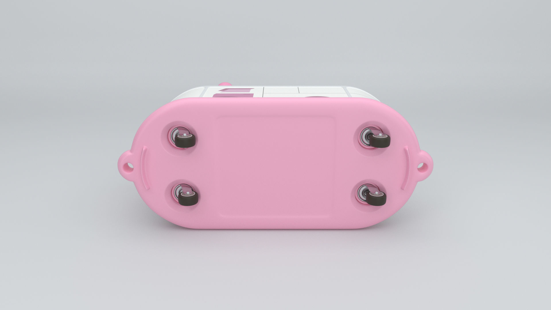 Ambulance Toy Push Car 3D model_11