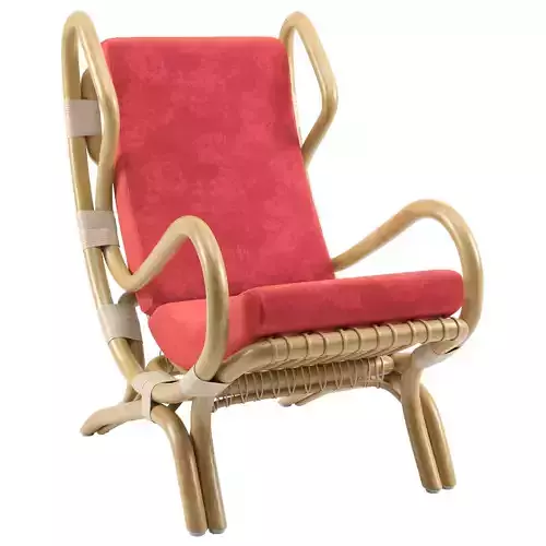 Continuum Chair By Bonacina 3D model