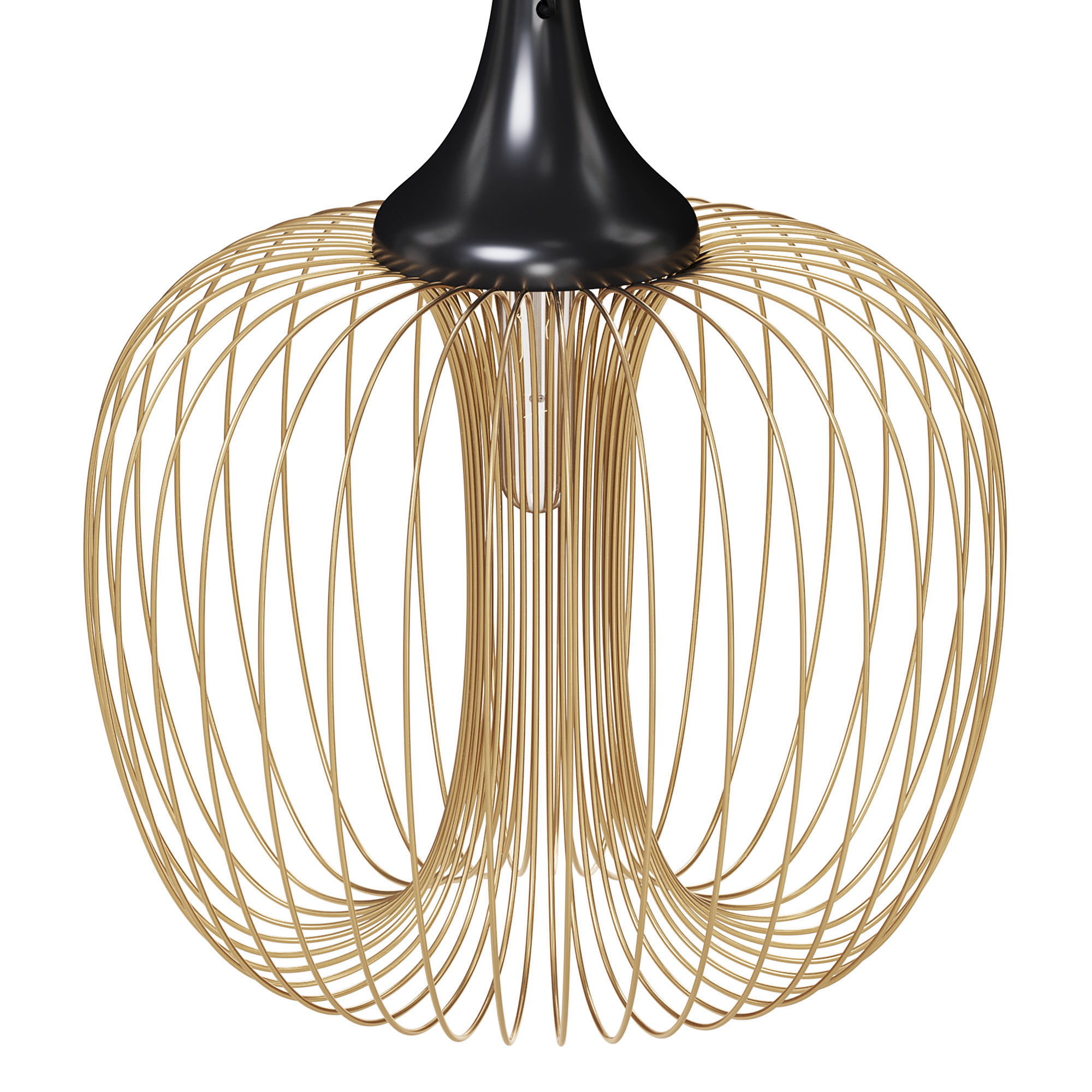Whisk Medium Pendant by lightology 3D model_1