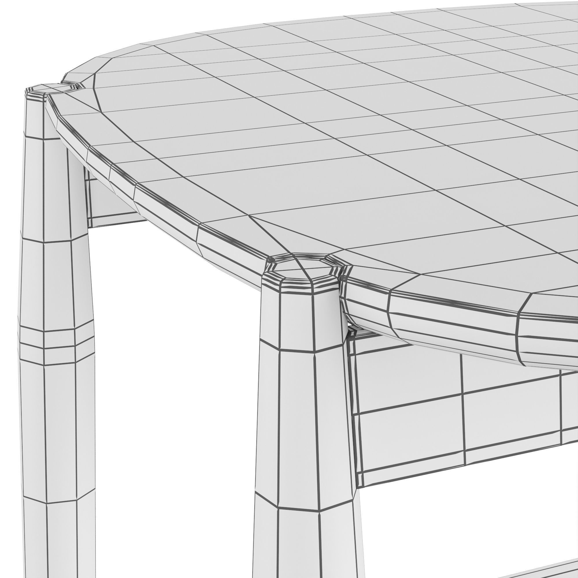 Bedside Tabe Jucca 3D model_4