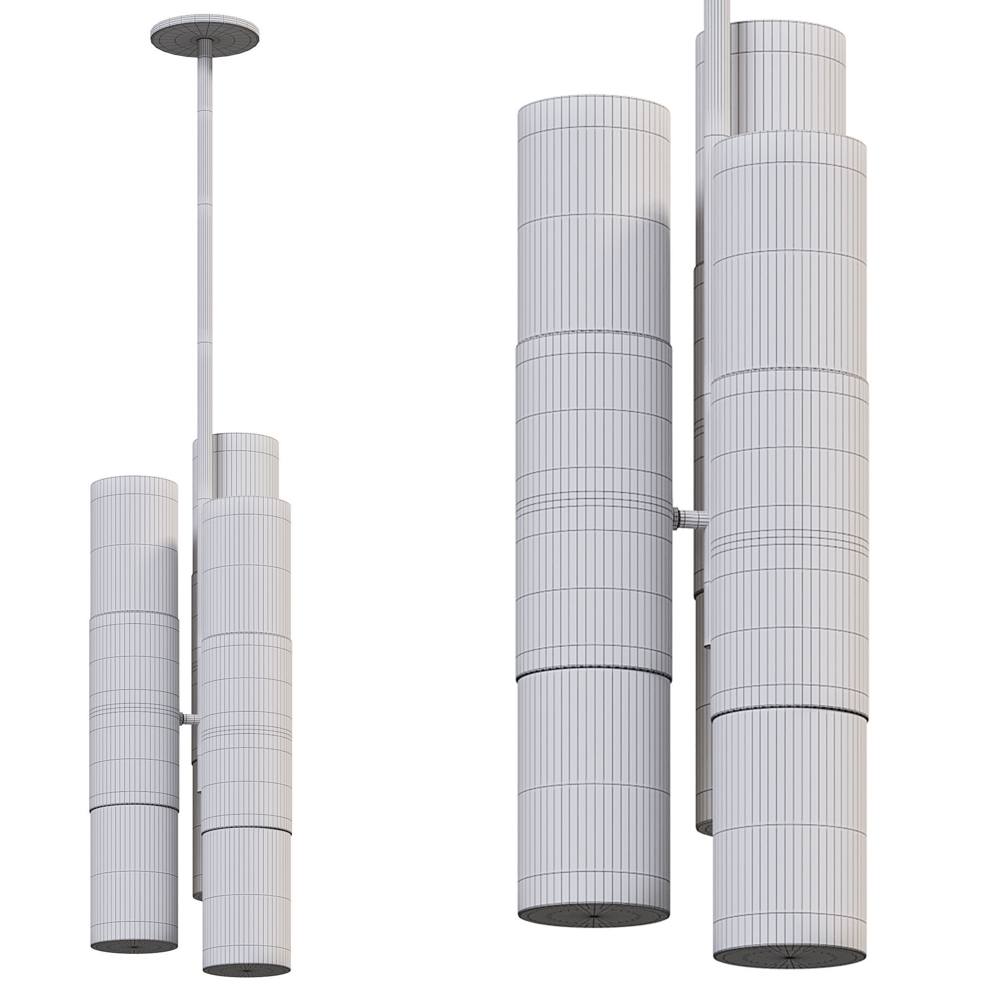 Lola Pendant by lightology 3D model_2