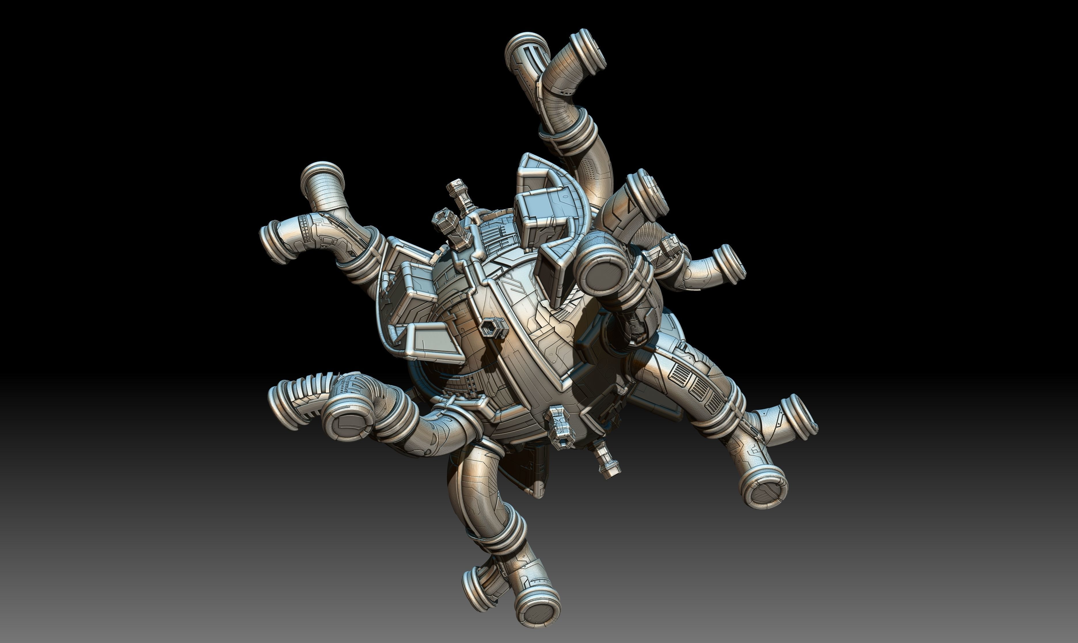 space equipment node 00214 3D model_4