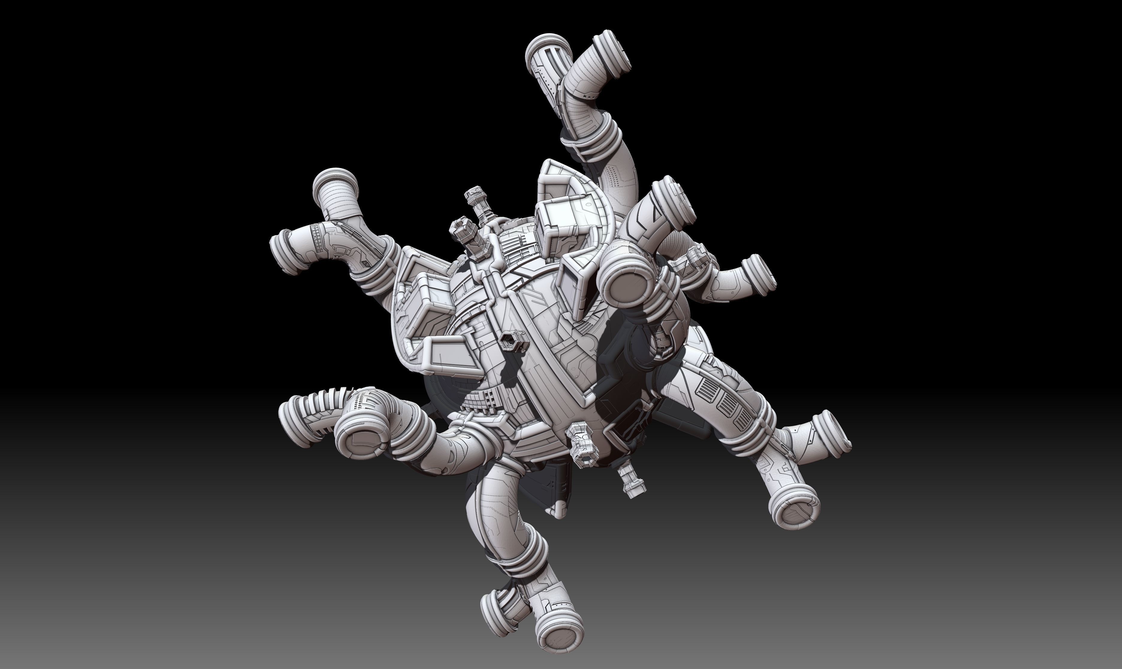 space equipment node 00214 3D model_5