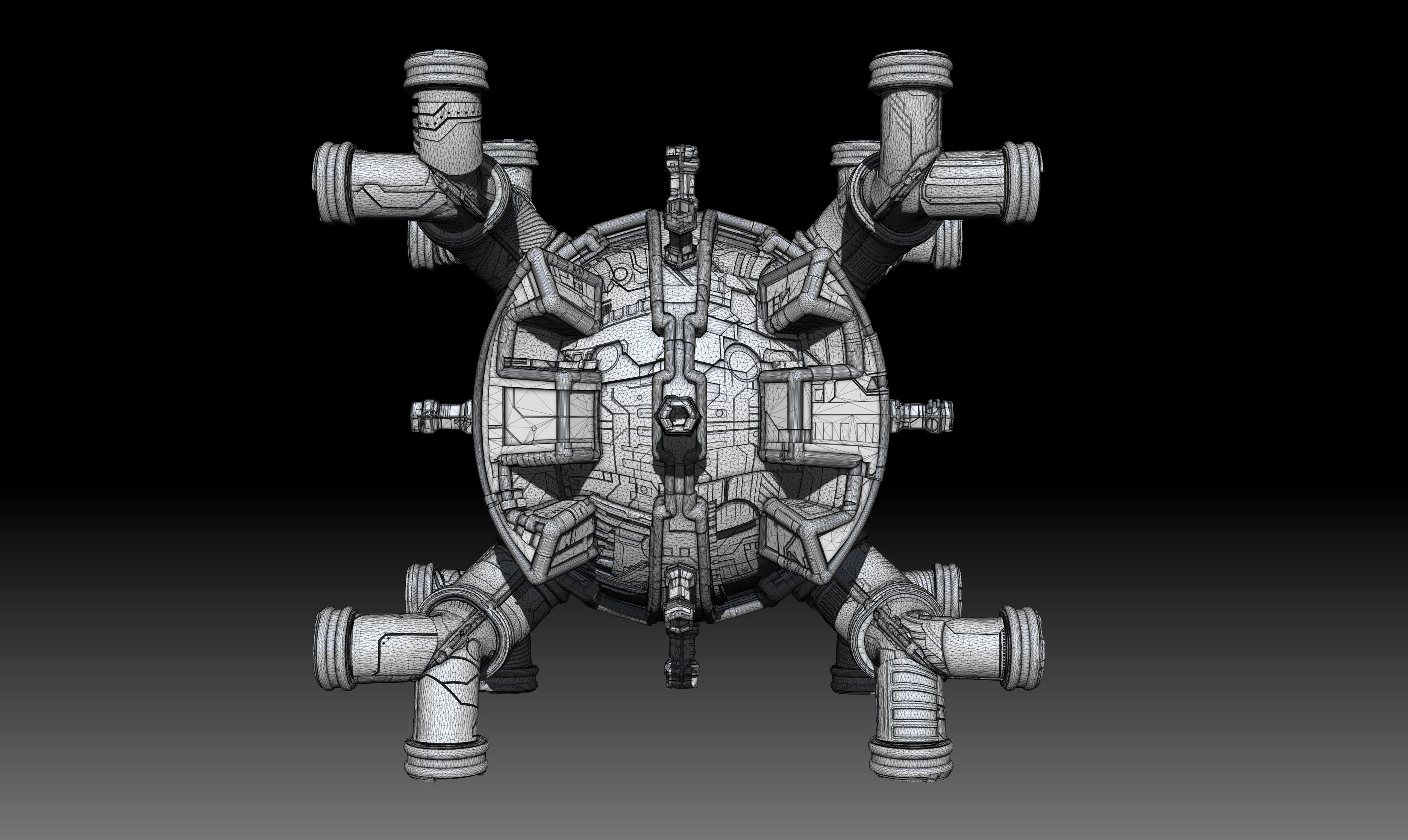 space equipment node 00214 3D model_21