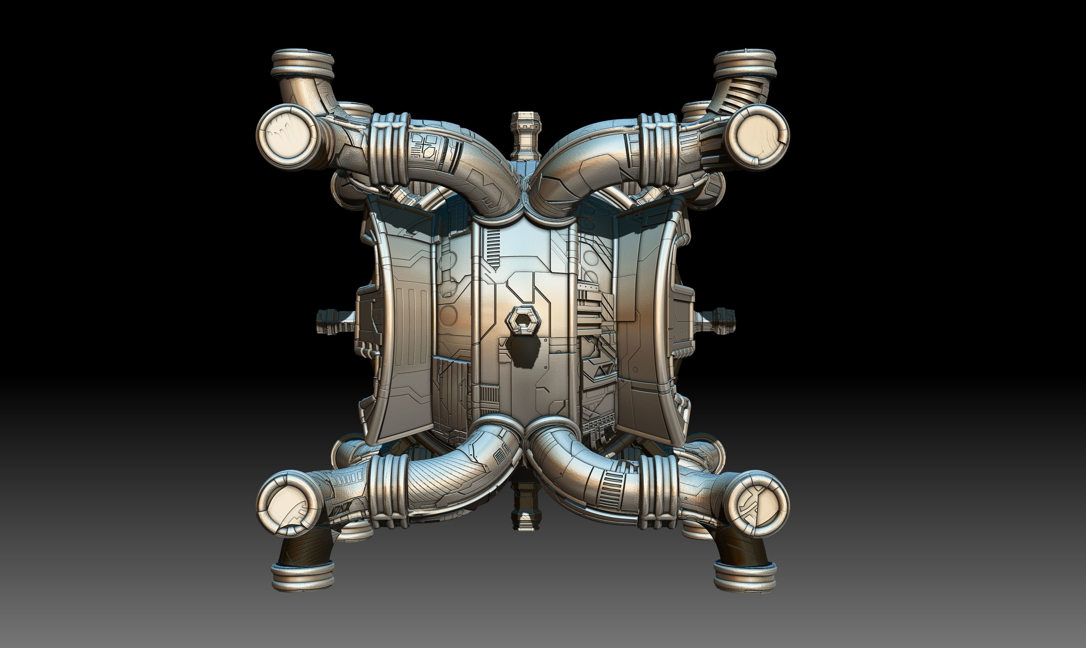 space equipment node 00214 3D model_16