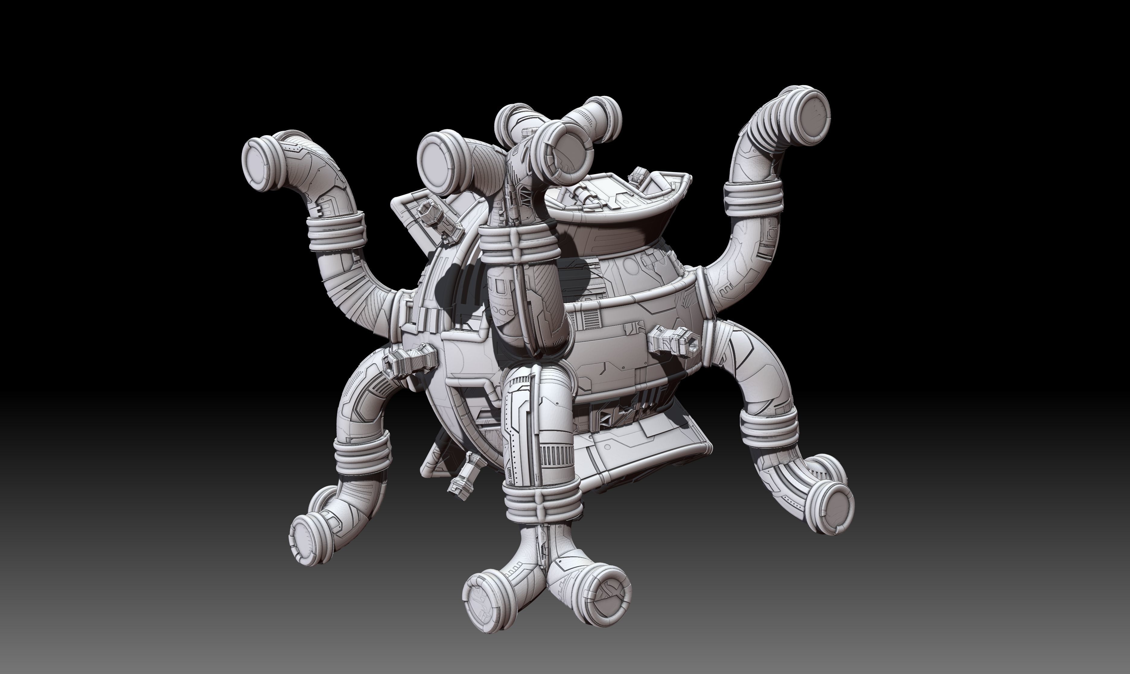 space equipment node 00214 3D model_8