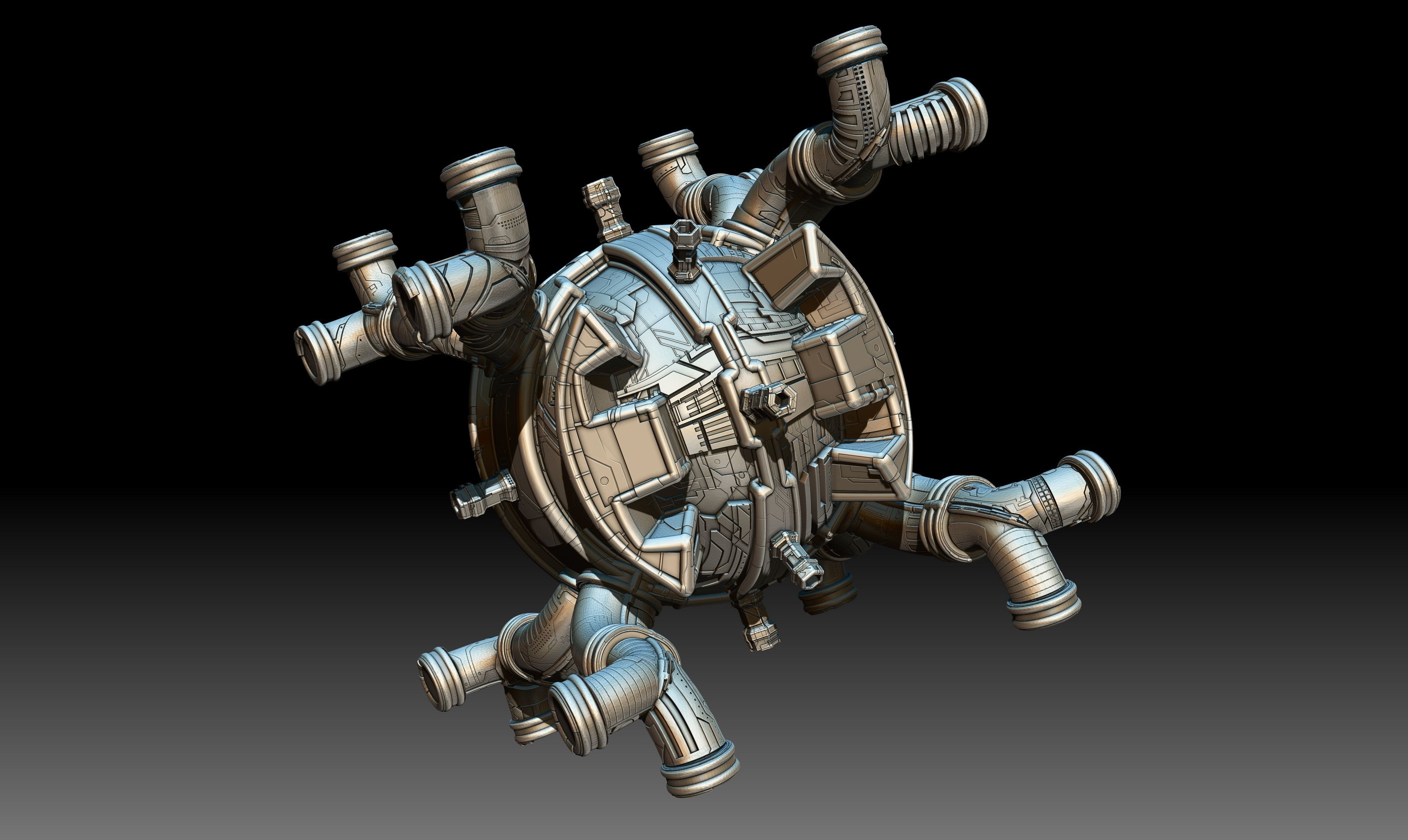 space equipment node 00214 3D model_13