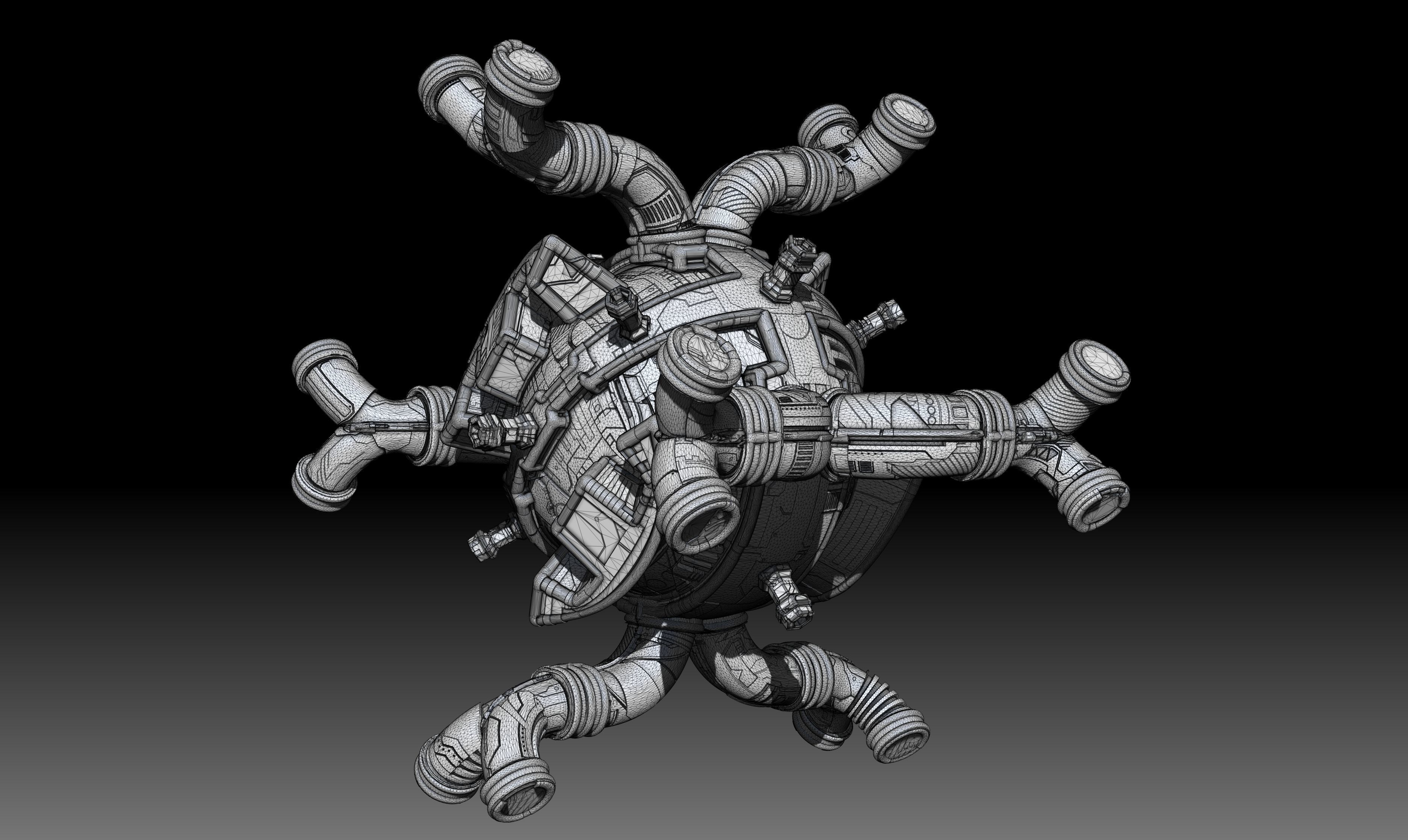 space equipment node 00214 3D model_27