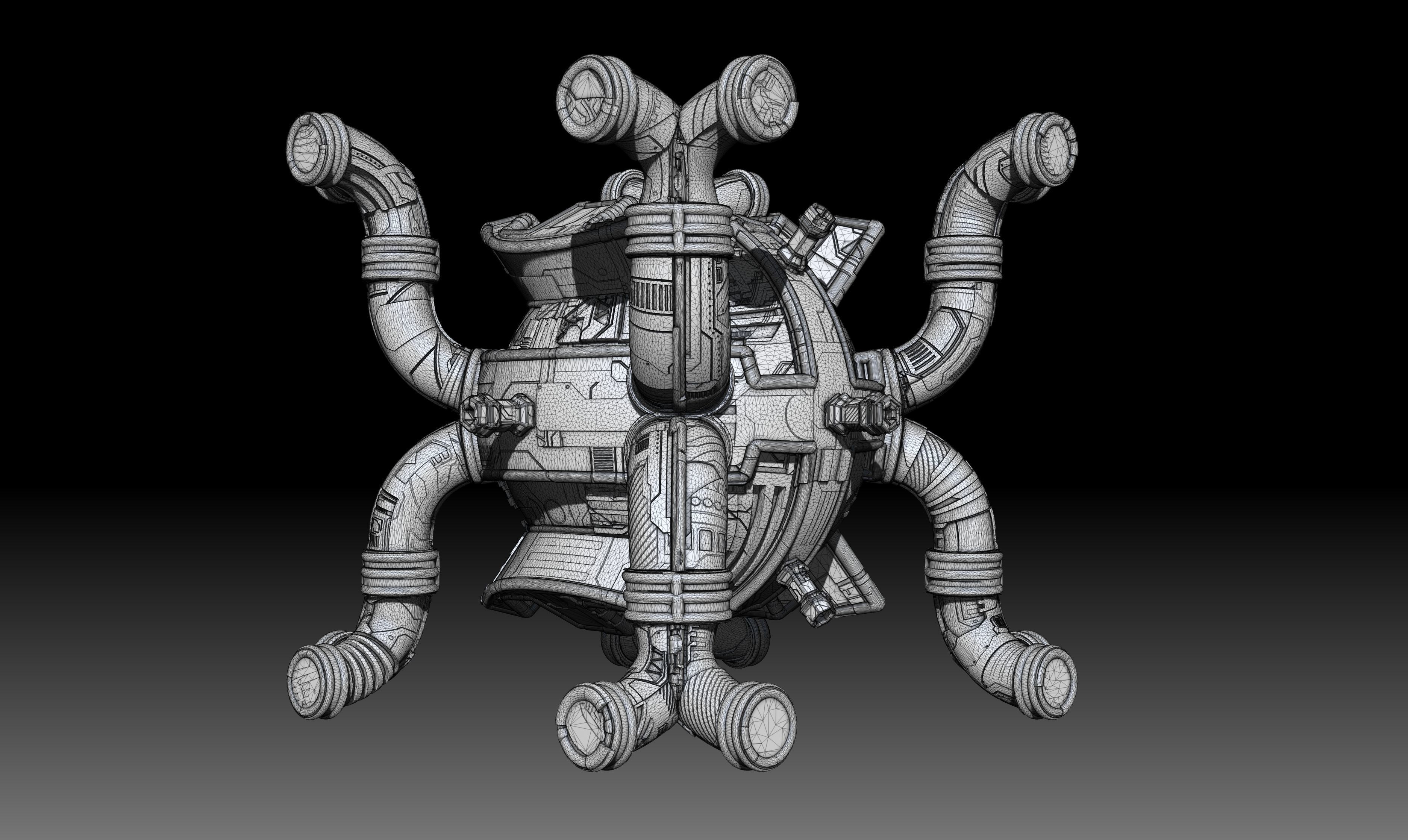 space equipment node 00214 3D model_24