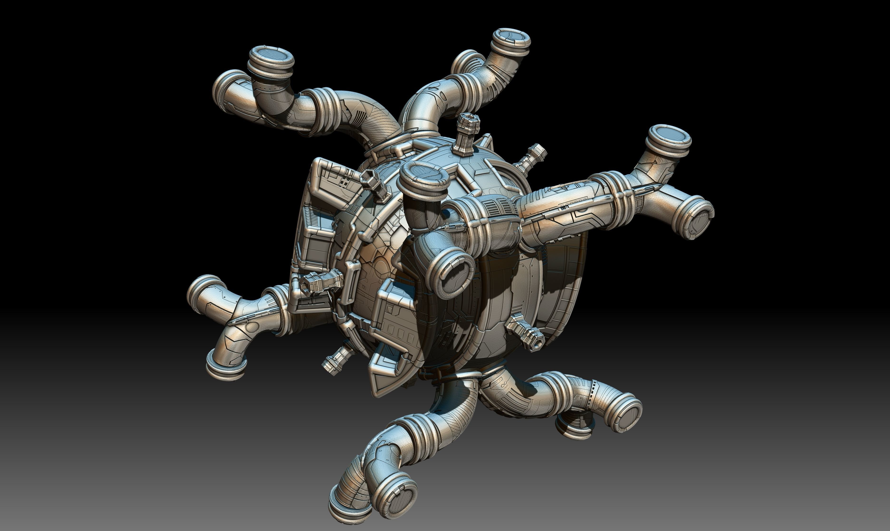 space equipment node 00214 3D model_10