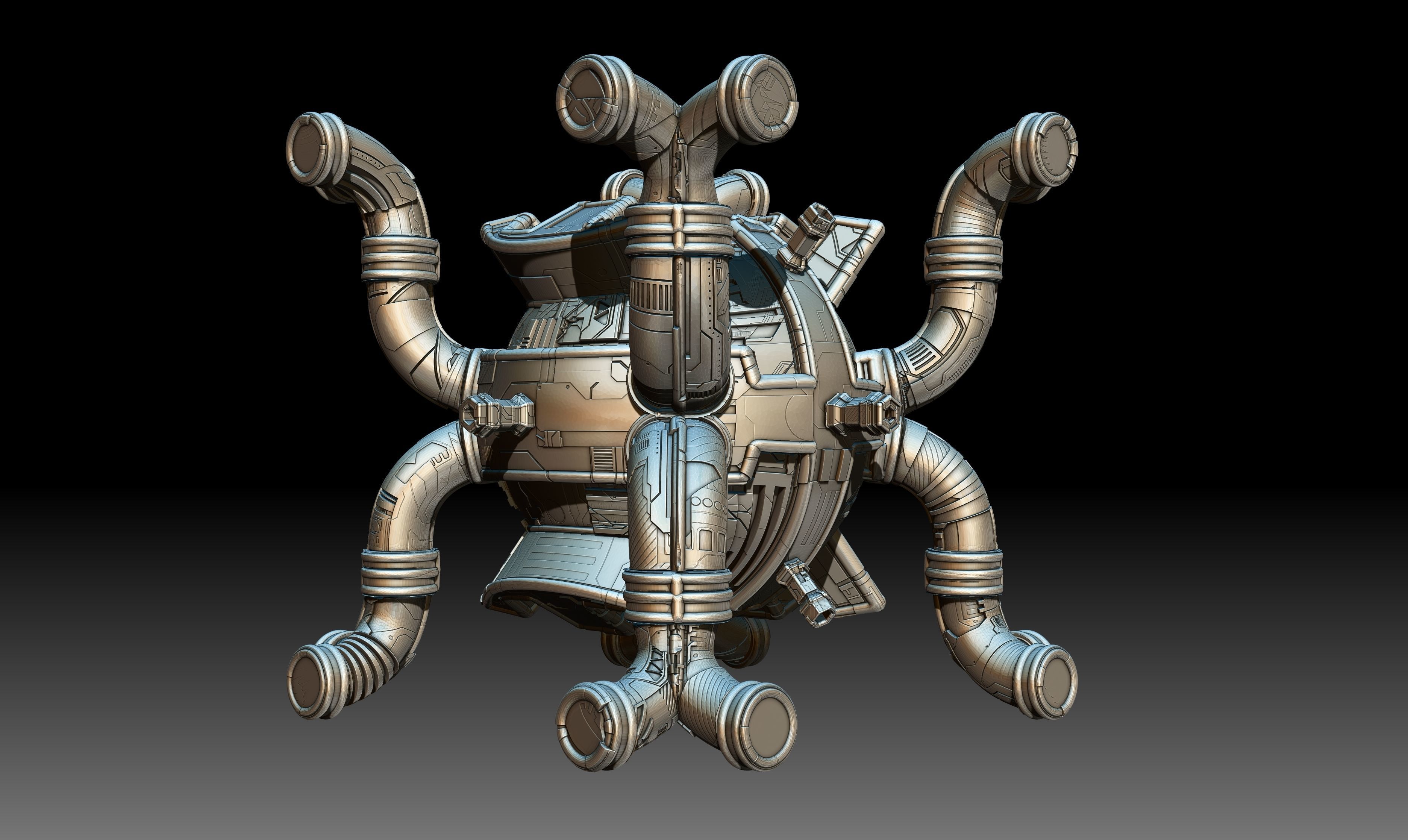 space equipment node 00214 3D model_22