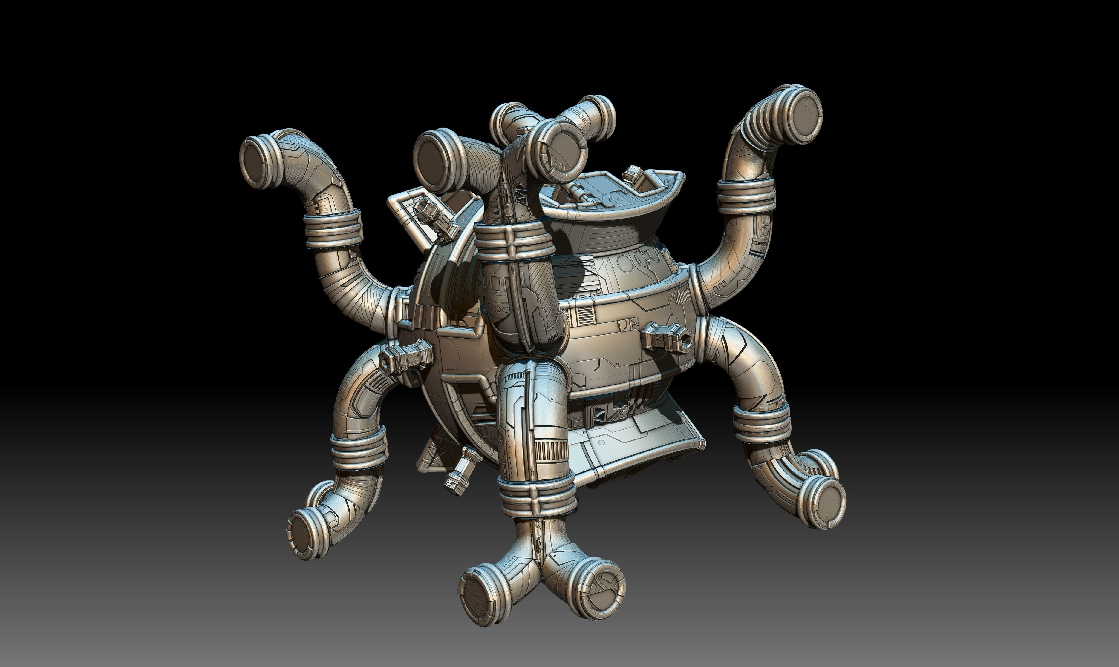 space equipment node 00214 3D model_7