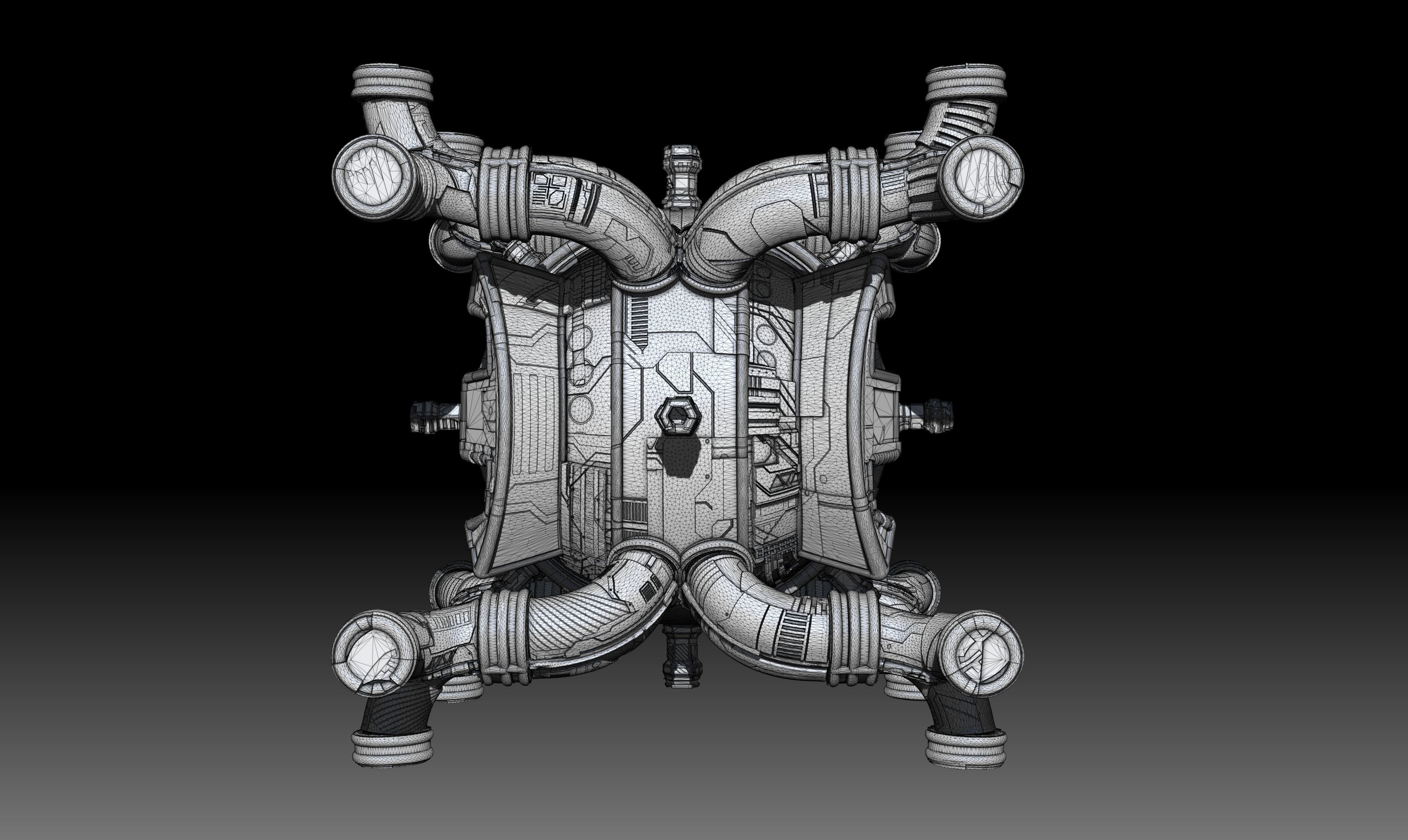 space equipment node 00214 3D model_18