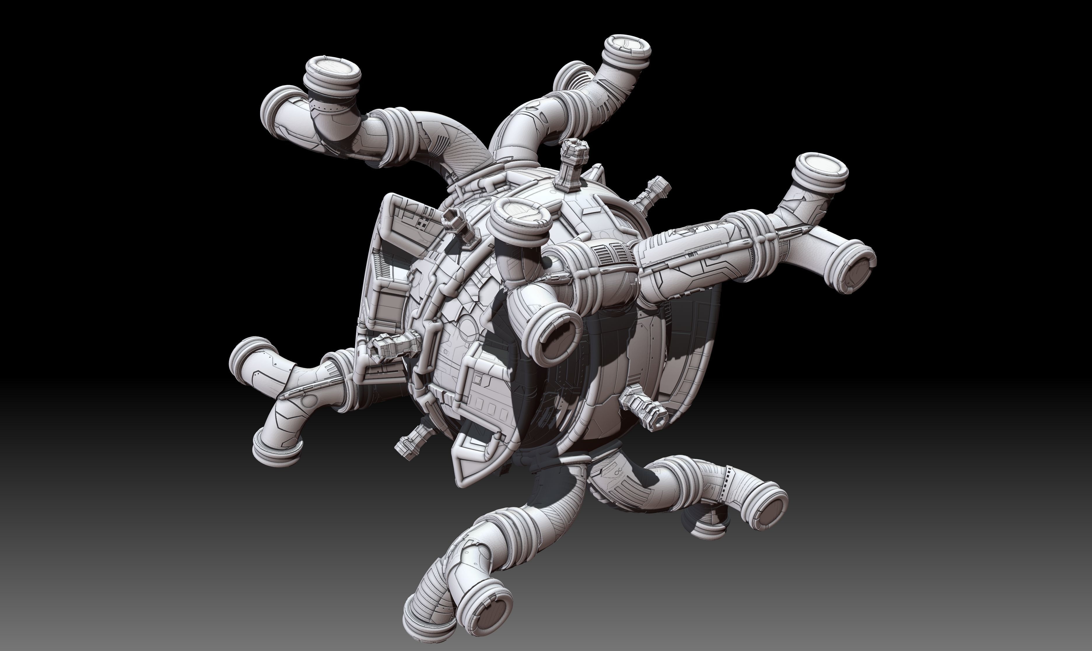 space equipment node 00214 3D model_11