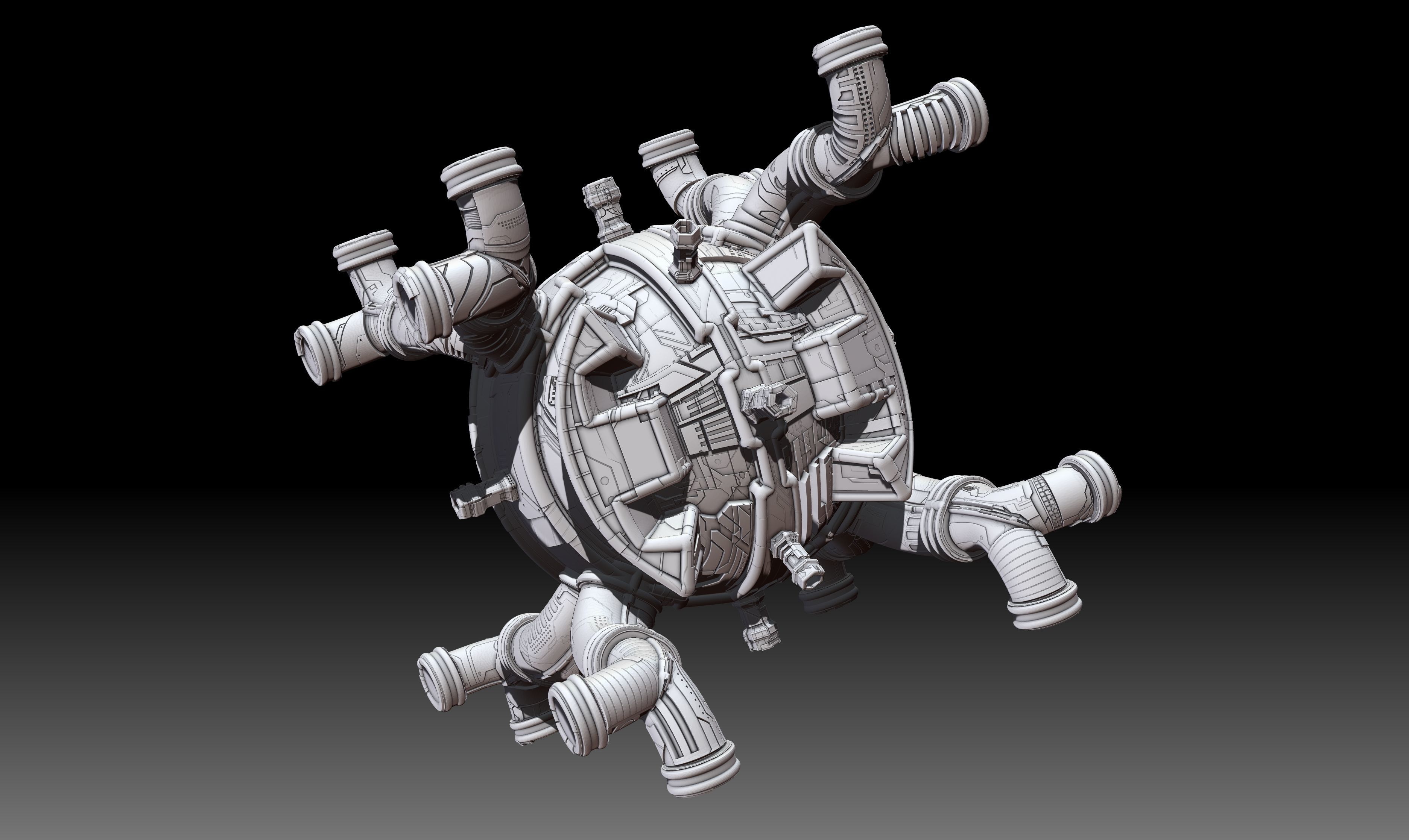 space equipment node 00214 3D model_14