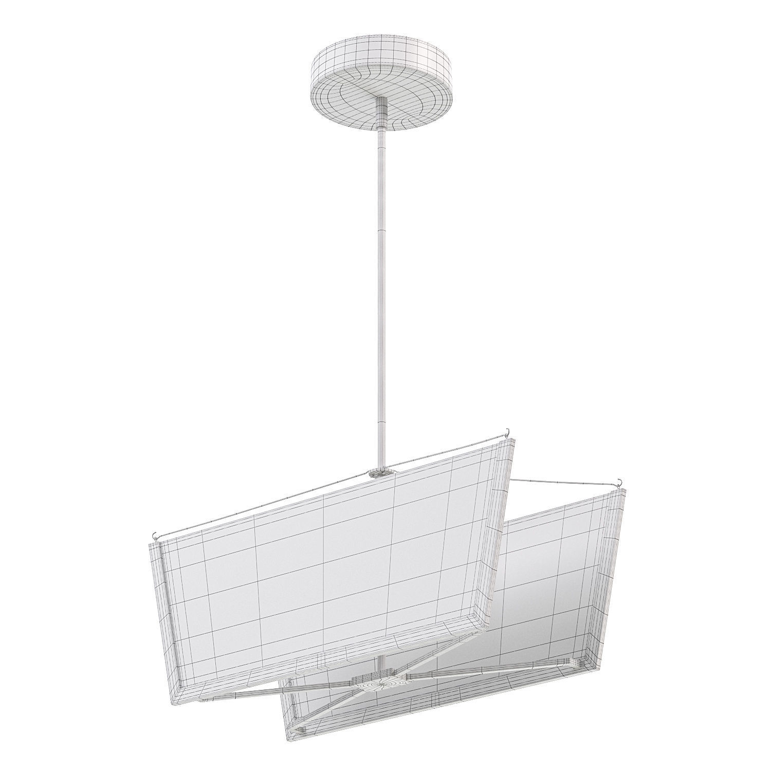 Calters Chandelier By Kichler 3D model_2