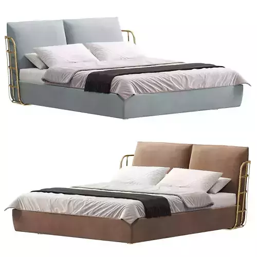 Bed cocoon night by casaricca 3D model